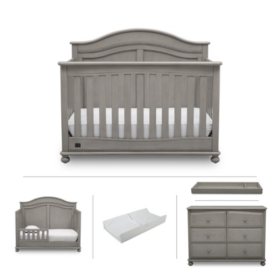 Simmons Kids Bedford 5 Piece Baby Furniture Set Choose Your Color