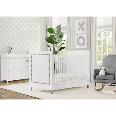Simmons Kids Avery 3 in 1 Convertible Crib Choose Your Color Sam s Club