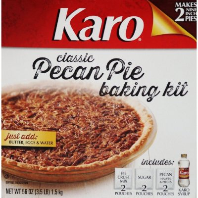 Karo Classic Pecan Pie Baking Kit (makes two 9 pies*) - Sam's Club