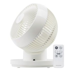 Woozoo 360 Degree Oscillating Personal Fan, White
