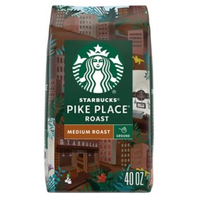 Starbucks Pike Place Medium Roast Ground Coffee 40 oz.