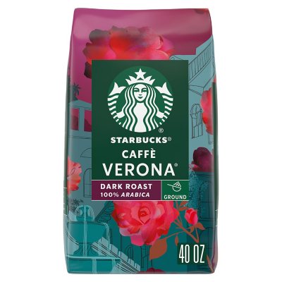 Starbucks Dark Roast Whole Bean Coffee — Caffè Verona — 100% Arabica — 1  bag (20 oz.)