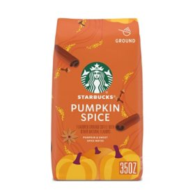Starbucks Ground Coffee, Pumpkin Spice, 35 oz.
