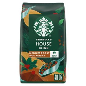 Starbucks House Blend Whole Bean Coffee 40 oz.