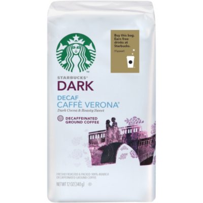 Starbucks Decaf Caffe Verona Ground Coffee 6 pk. 12 oz. Sam's Club