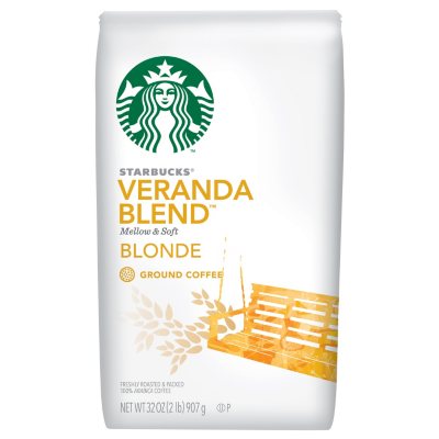 Starbucks Veranda Blend Blonde Roast Ground Coffee - 32 oz. - Sam's Club