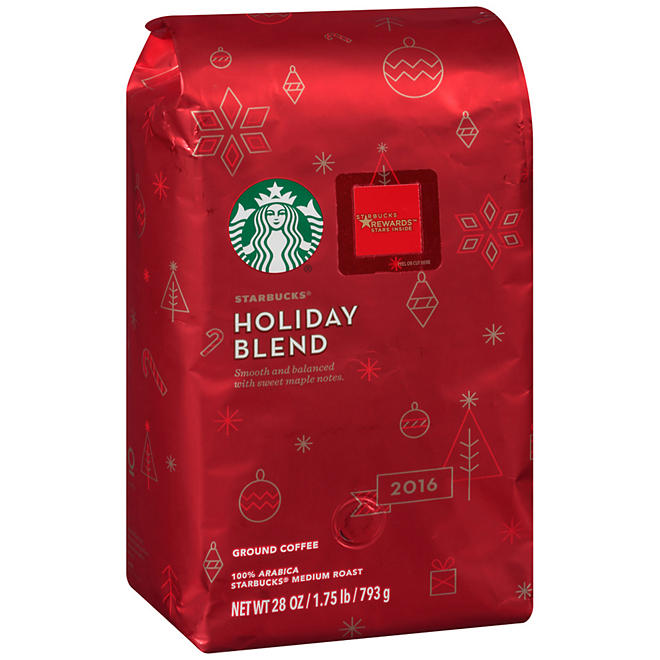 Starbucks Holiday Blend Ground Coffee (28 oz.)
