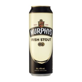 Murphy's Irish Stout Ale Beer, 14.9 fl. oz. can, 4 pk.