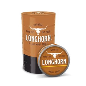 Longhorn Fine Cut Natural, 1.2 oz., 5 pk.