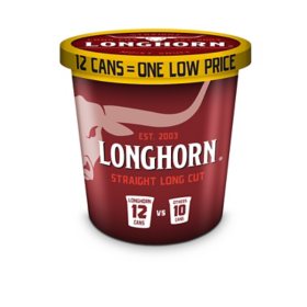 Longhorn Long Cut Straight Snuff 14.4 oz.