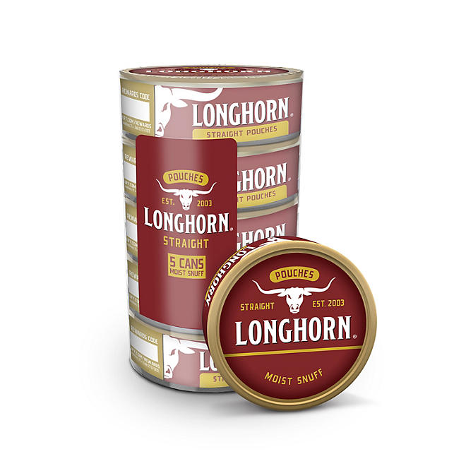 Longhorn Straight Pouch (0.82 oz., 5 pk.)