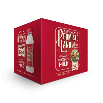 Promised Land Vitamin D Homogenized Whole Milk (14 oz., 12 ct.) Sam's