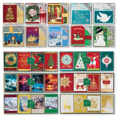 Hallmark Holiday Boxed Cards With Envelopes (Assorted Styles) - Sam's Club