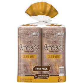 Alfaro's Artesano Golden Wheat Bakery Bread 20 oz., 2 pk.