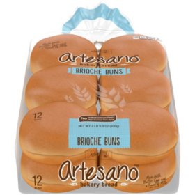 Alfaro's Artesano Brioche Buns 40oz