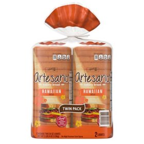 Alfaro's Artesano Hawaiian Bread, 20 oz., 2 pk.