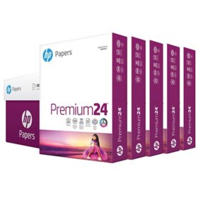 HP Multipurpose Copy Paper, 96 Bright, 8.5x11”, 5 Ream (Half-Case