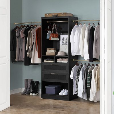 Scott Living Closet Organizer, 8.5 ft to 12 ft Wide