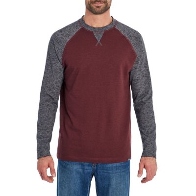 eddie bauer men's raglan long sleeve tee