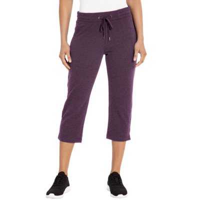 eddie bauer ladies french terry capri