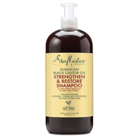 Shea Moisture Jamaican Black Castor Oil Strengthen & Restore Shampoo, 33.8 oz.