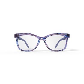 Fit For a Goddess FGO016 Purple Cat Eye Shaped Eyeglasses		 	