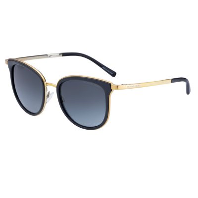 Michael Kors Square Sunglasses, Black/Gold/Gray Gradient - Sam's Club