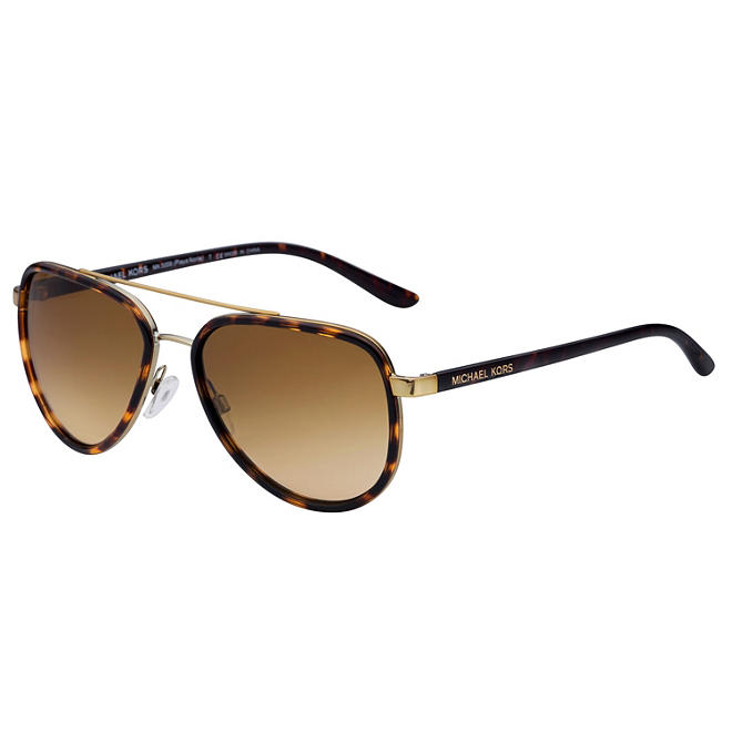 Michael Kors Sunglasses Playa Norte, Tortoise Gold/Warm Brown 
