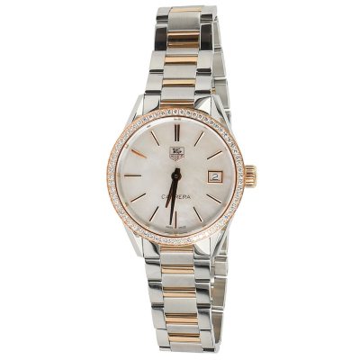 Two Tone Carrera Women s Watch by Tag Heuer Sam s Club