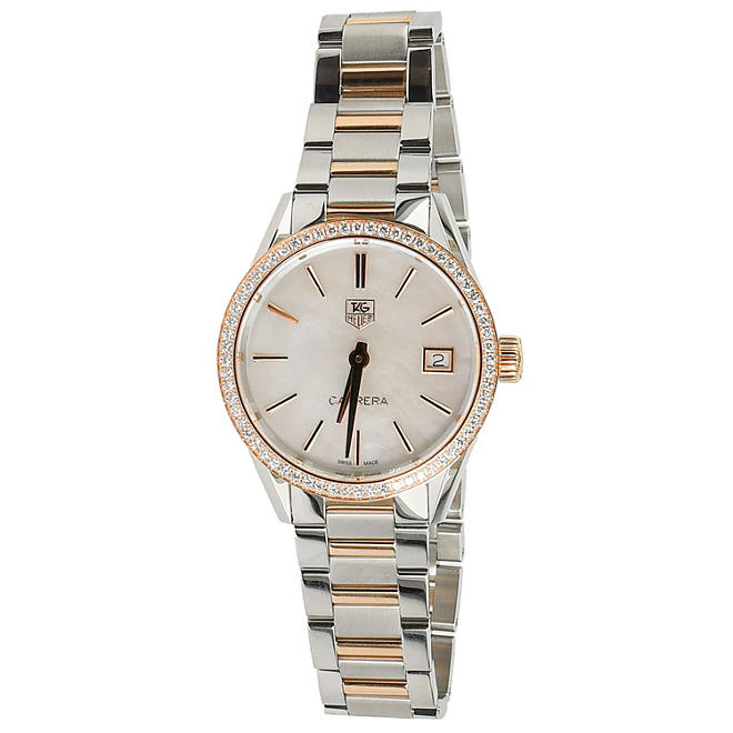 Two-Tone Carrera Women's Watch by Tag Heuer
