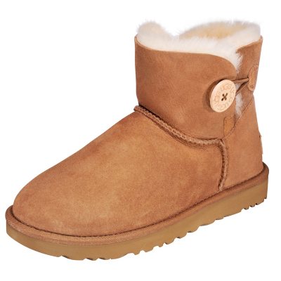 ugg mini bailey button beige