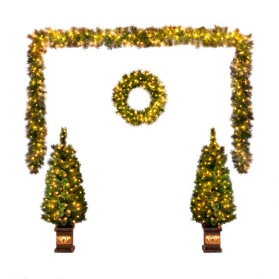 PreLit Entryway Set 5 pc. Sam's Club