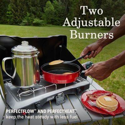 Coleman® Triton™+ 2-Burner Propane Gas Camping Stove - Sam's Club