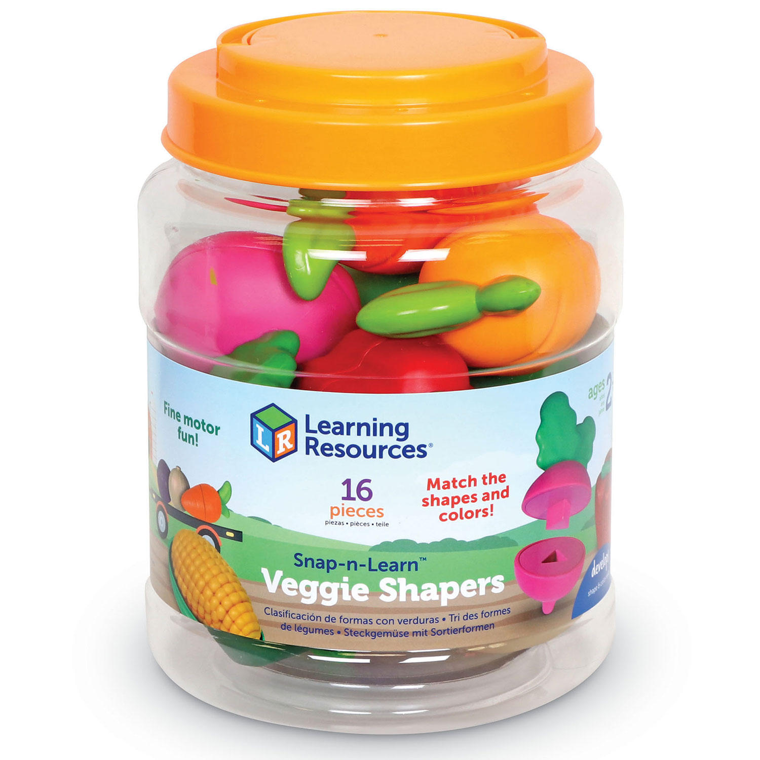 Learning Resources Snap-N-Learn Veggies