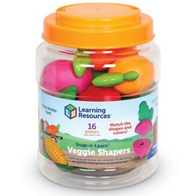 Learning Resources Snap-N-Learn Veggie Shapers