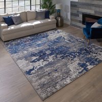 Tuscany Cece Navy Area Rug, Assorted Sizes