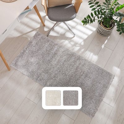 Photos - Area Rug Thayer Shag Rug, 2'7'x6', Solid Gray 18580