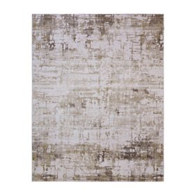 Quattro Alder Beige and Ivory Area Rug, Assorted Sizes