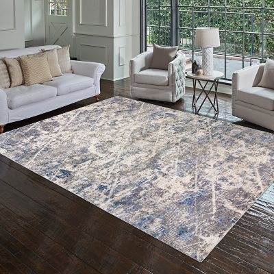 Barga Madge Gray Area Rug, Assorted Sizes - Sam's Club