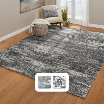 Drexel Lenox Shag Area Rug, 5’3” x 7’5”