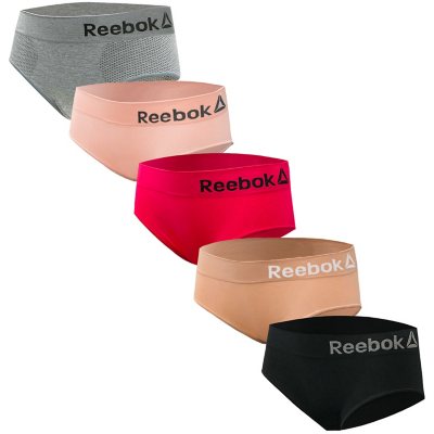 reebok seamless hipster 5 pack