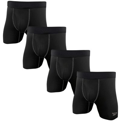 Reebok Men's 4-Pack Performance Boxer Brief - Sam's Club