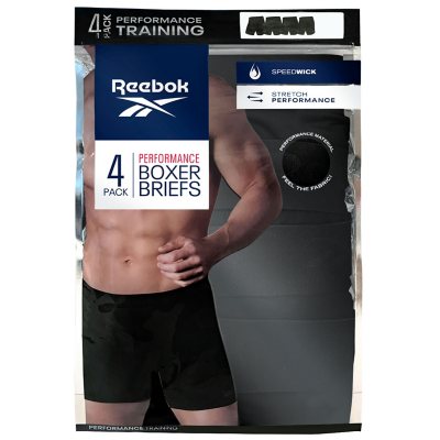 Reebok Boys' Underwear - Performance Boxer Briefs (4 Pack)