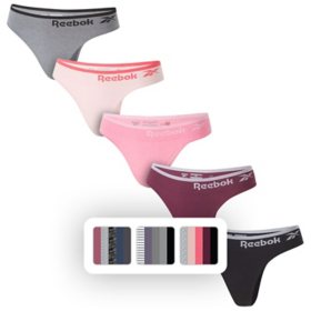 Reebok Women's 5-Pack Seamless Thong