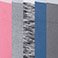 Rose Wine/Heather Grey Melange/Black White Space Dye/Dark Denim/Blackened Pearl, variant on Reebok Women's 5-Pack Seamless Thong