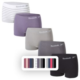 Reebok Women's 5-Pack Seamless Boyshort