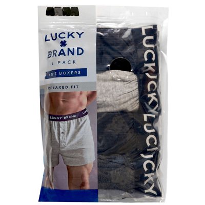 Lucky & Me Boys' Woven Boxers 5-Pack - 100% Cotton, Tagless, Comfort Waistband (Toddler-10Y)