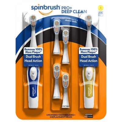 UPC 766878004037 product image for Spinbrush Pro+ Deep Clean Electric Toothbrush, Soft | upcitemdb.com