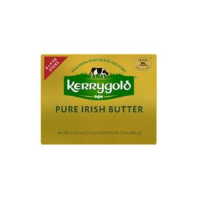 Kerrygold Salted Butter Sticks, 4 oz., 6 pk.