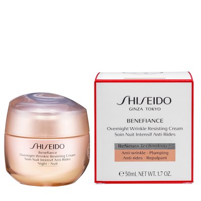 Shiseido Benefiance Overnight Wrinkle Resisting Cream 1.7 oz / 50ml 2024 Full Size